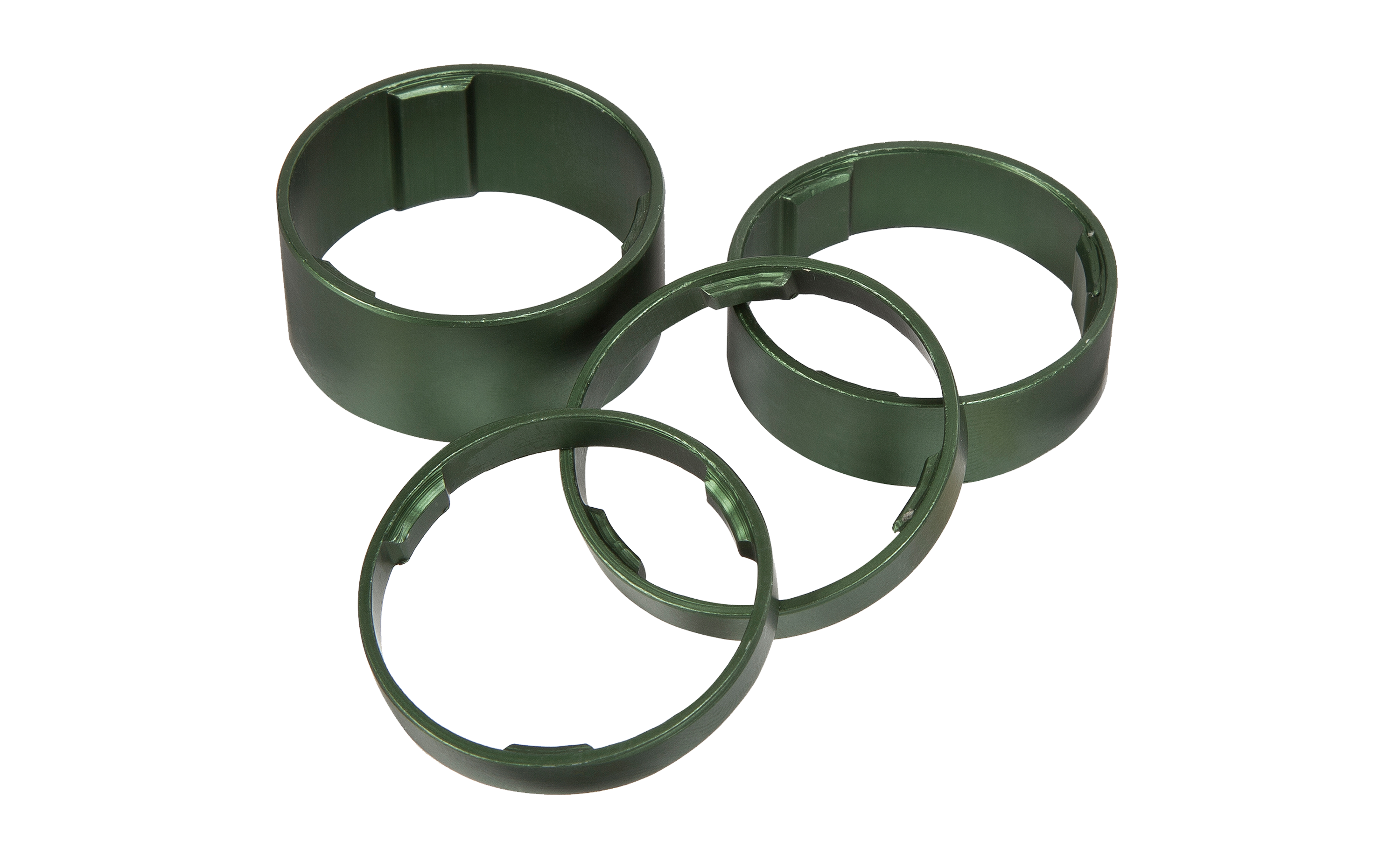CUBE Headset Spacer Set Green