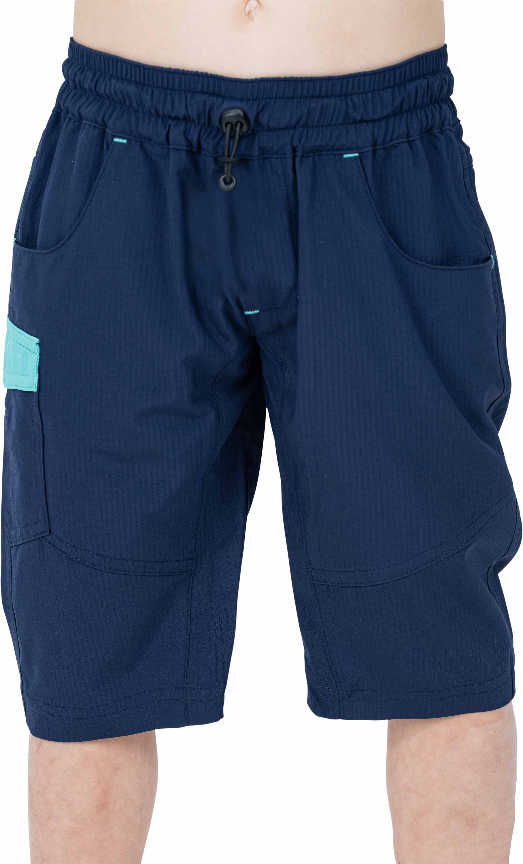 CUBE Junior Baggy Shorts Blue/Mint