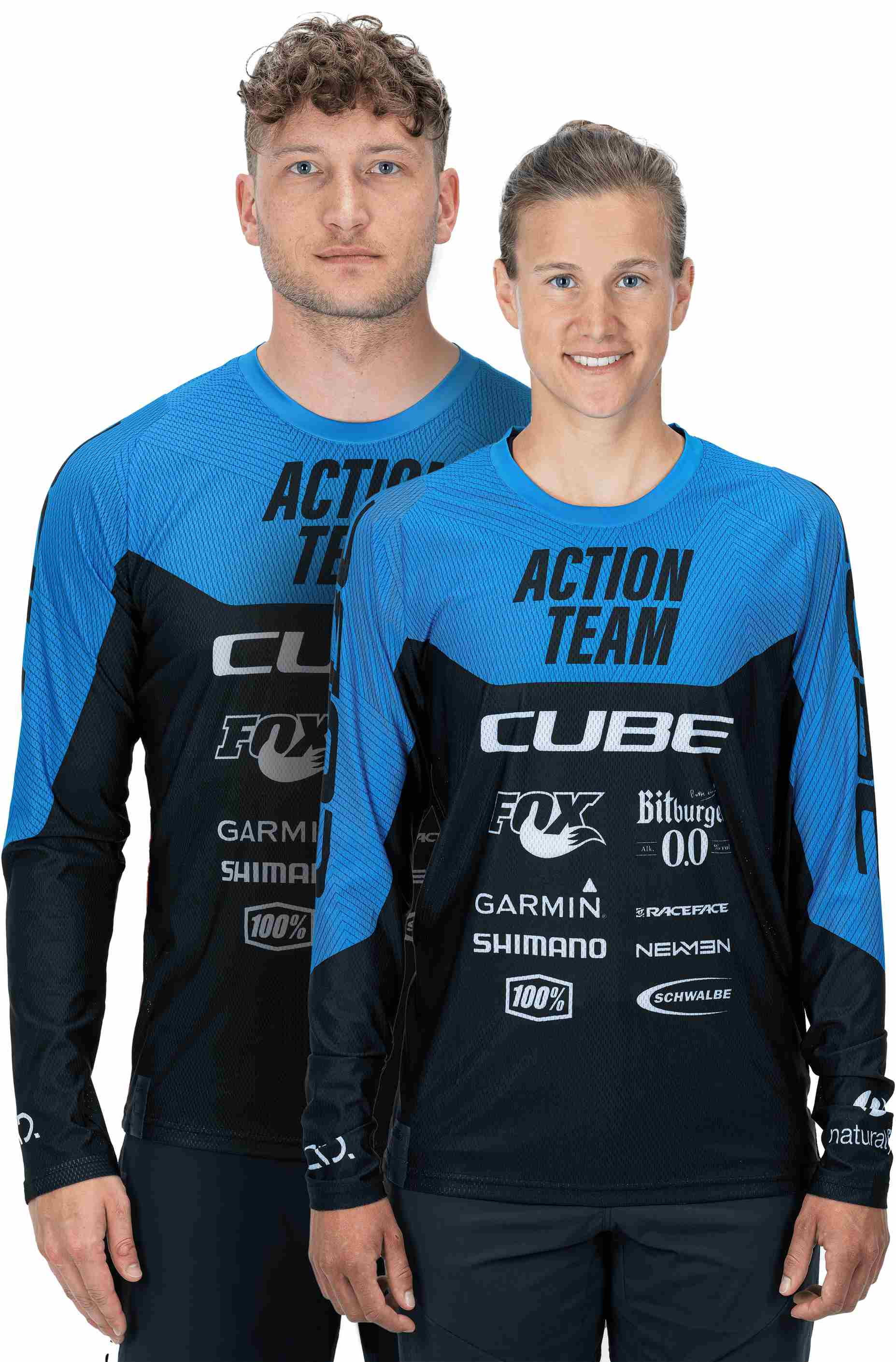 CUBE Edge Round Neck Jersey L/S X Action Team