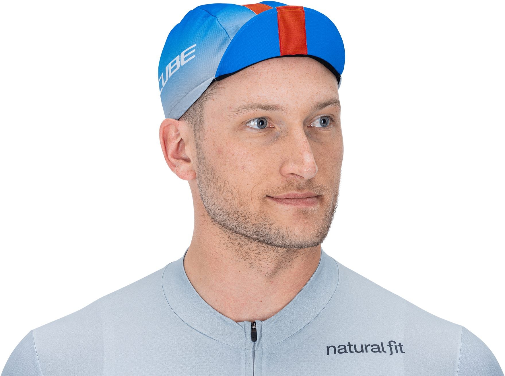 CUBE Race Cap Teamline Blue/Grey/Red Onesize