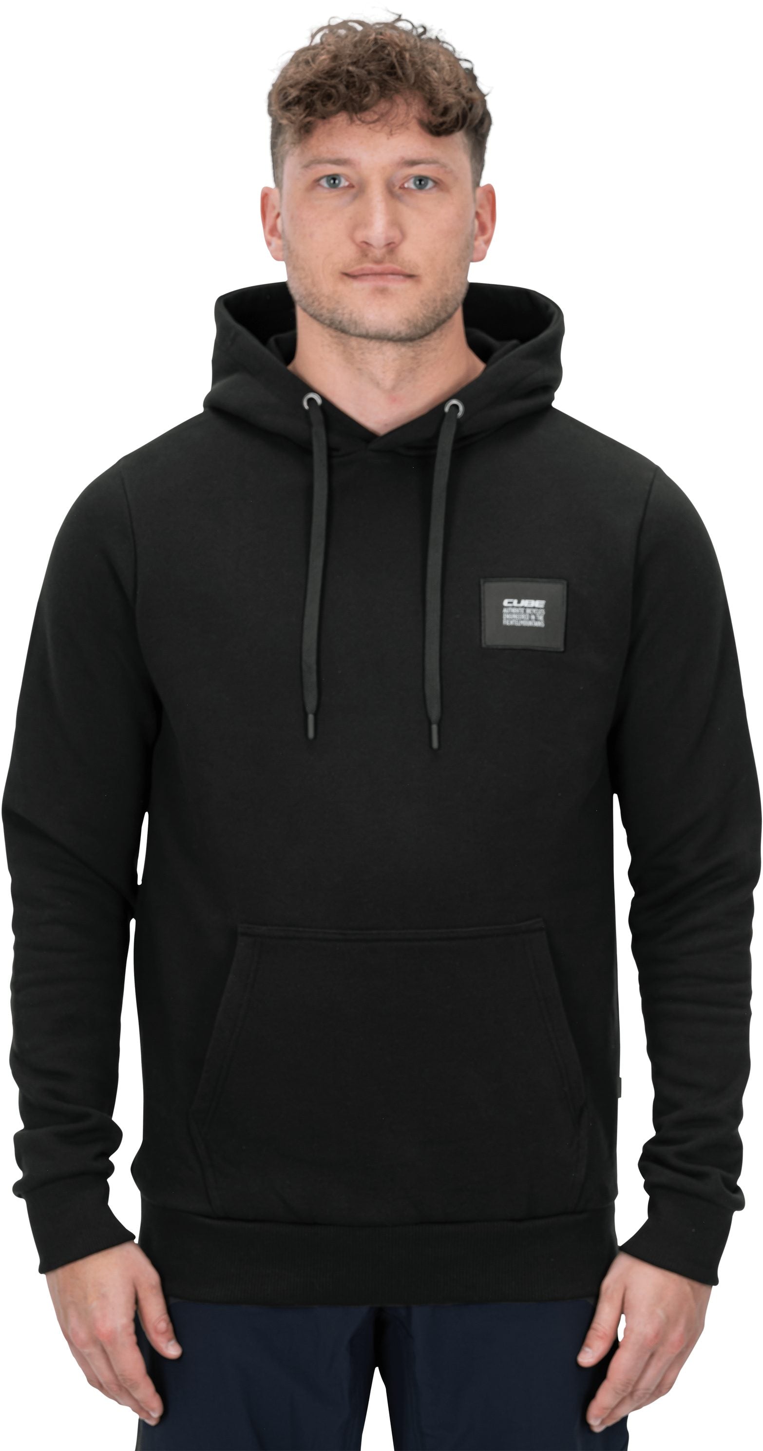 CUBE Organic Hoodie Black