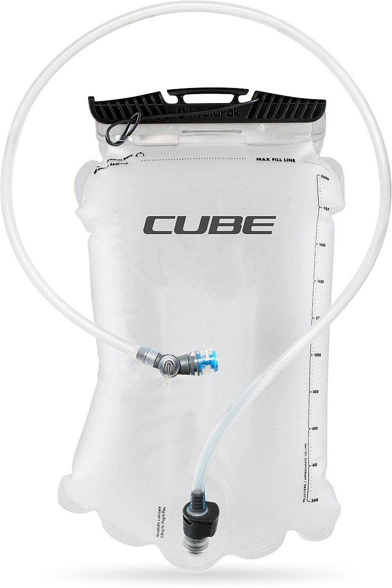 Cube Hydration Bladder Backpack 2 L Transparent