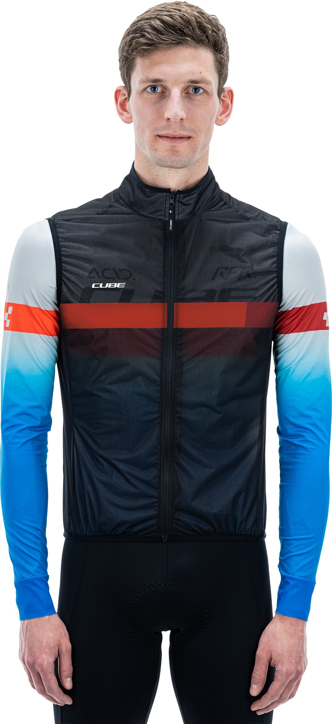 CUBE Teamline Wind Gilet Black