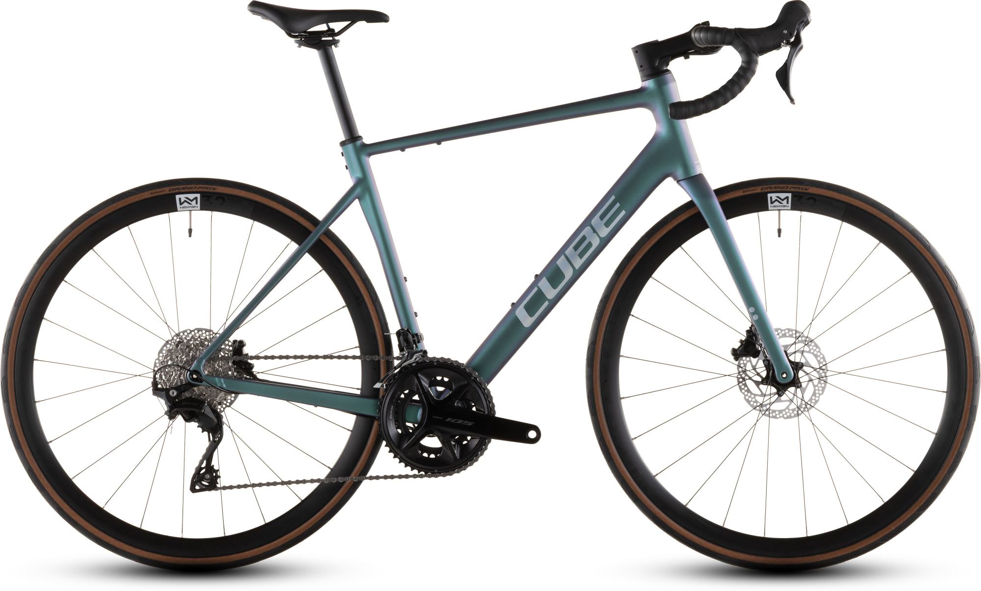 CUBE ATTAIN SLX SMARAGDGREY/PRISM