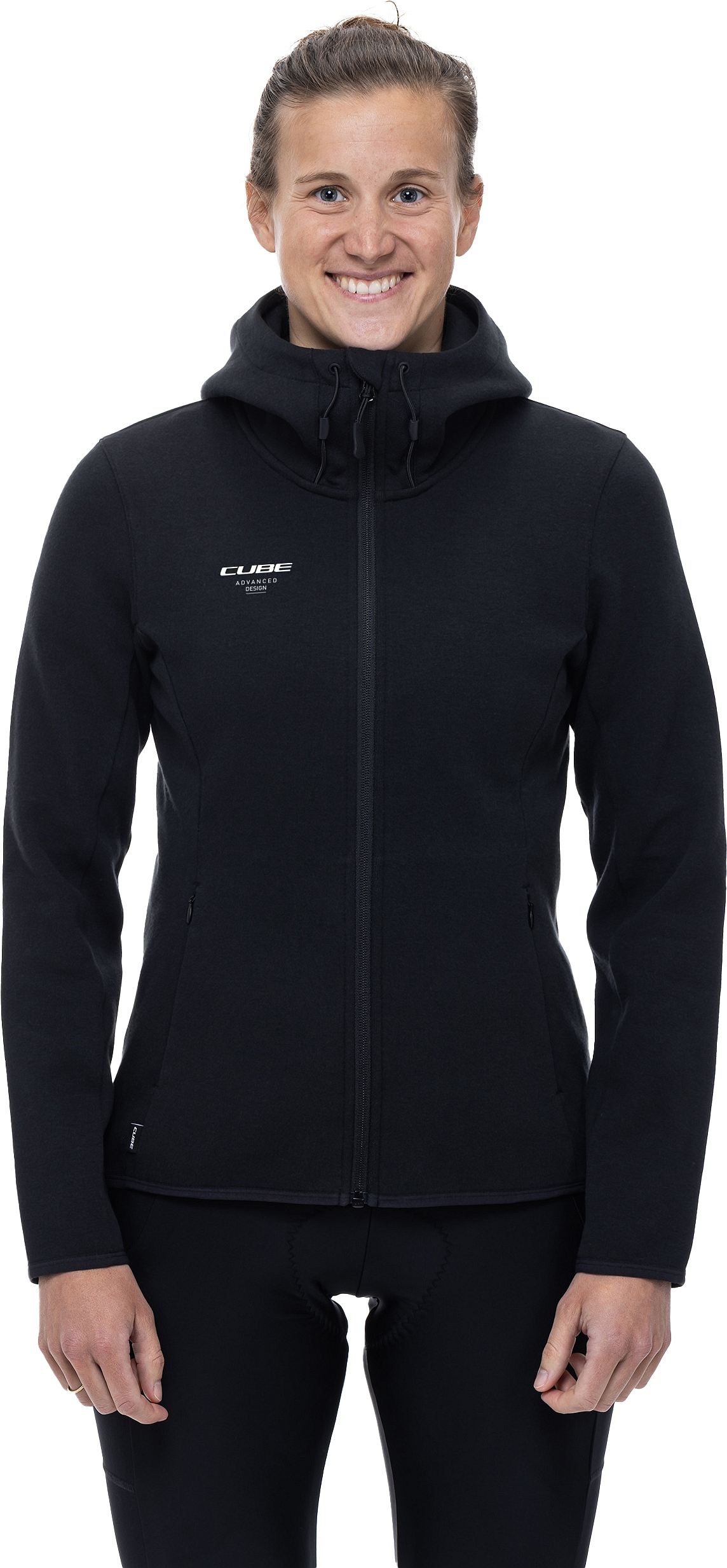 Cube Ws Zip Hoodie Advanced Black