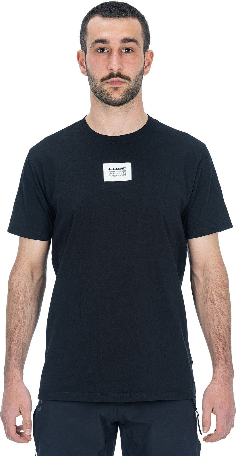 CUBE ORGANIC T-SHIRT LOGOWEAR GTY FIT BLACK