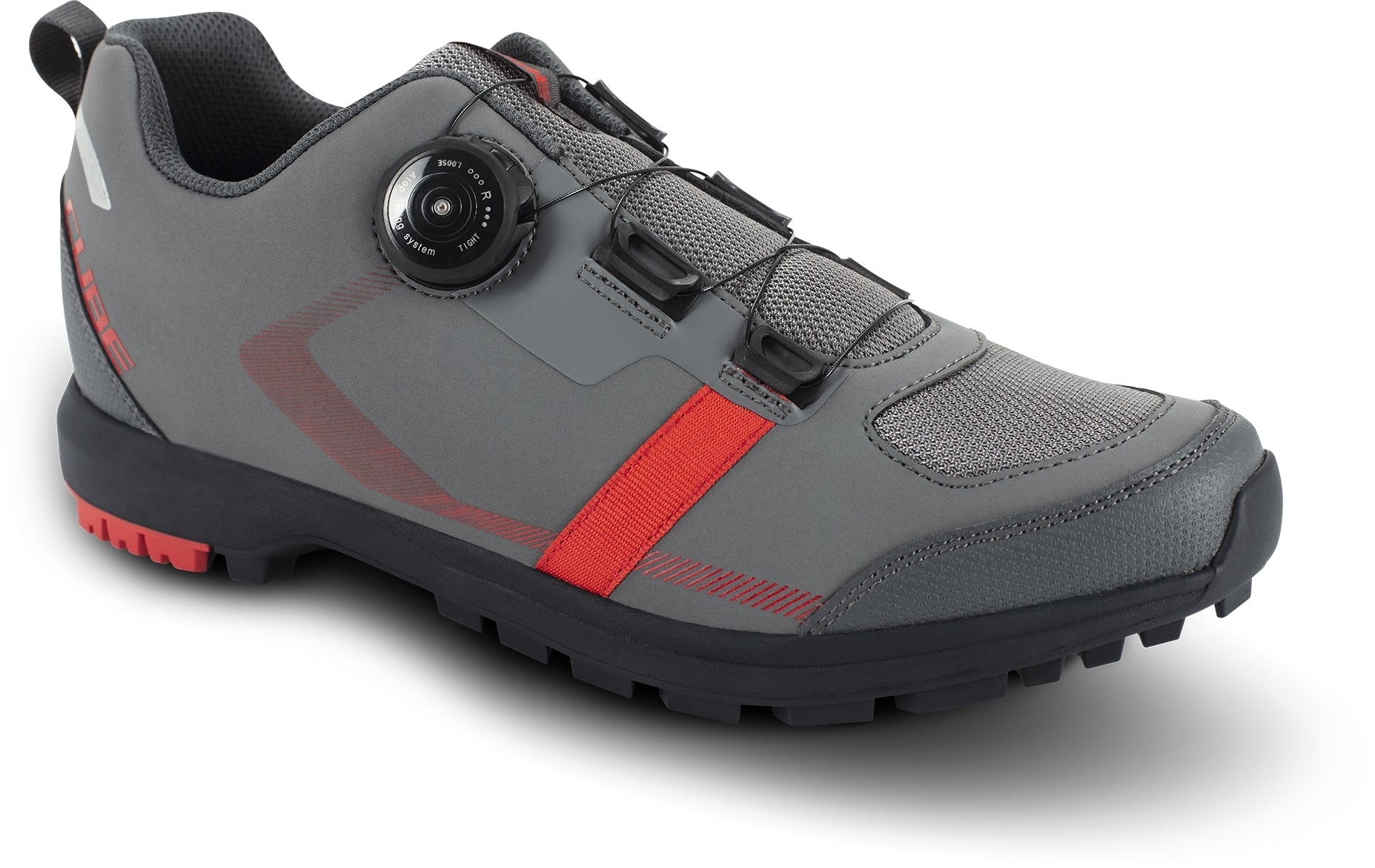 CUBE SHOES ATX LOXIA PRO DARK GREY/RED