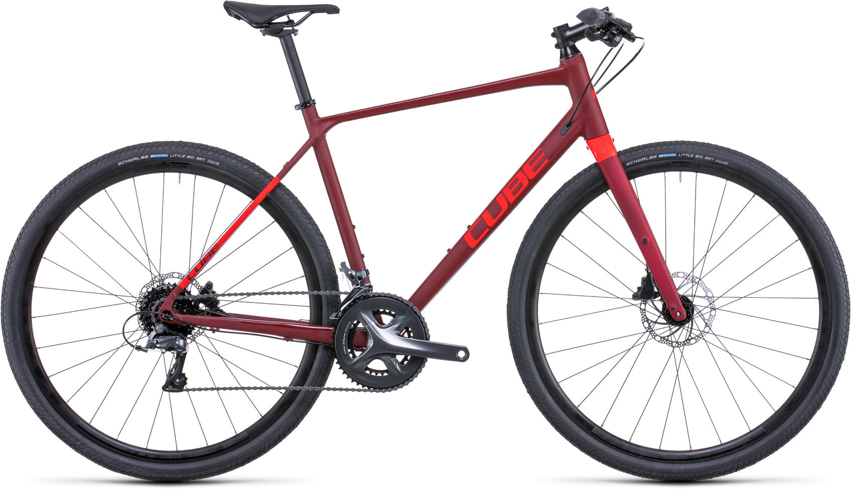 CUBE Sl Road Darkred/Red 2022