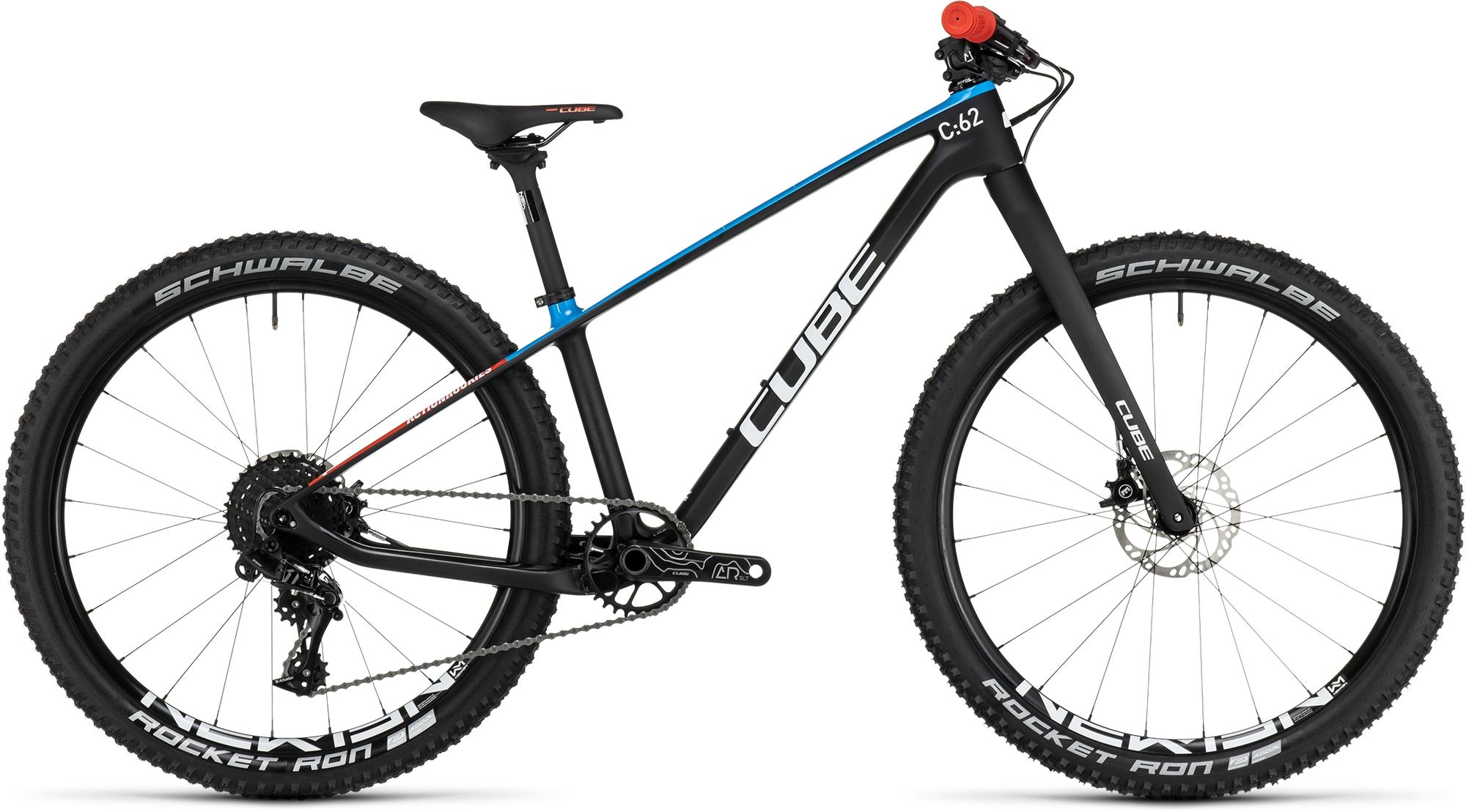 CUBE ELITE 240 C:62 SLX CARBON/BLUE/RED