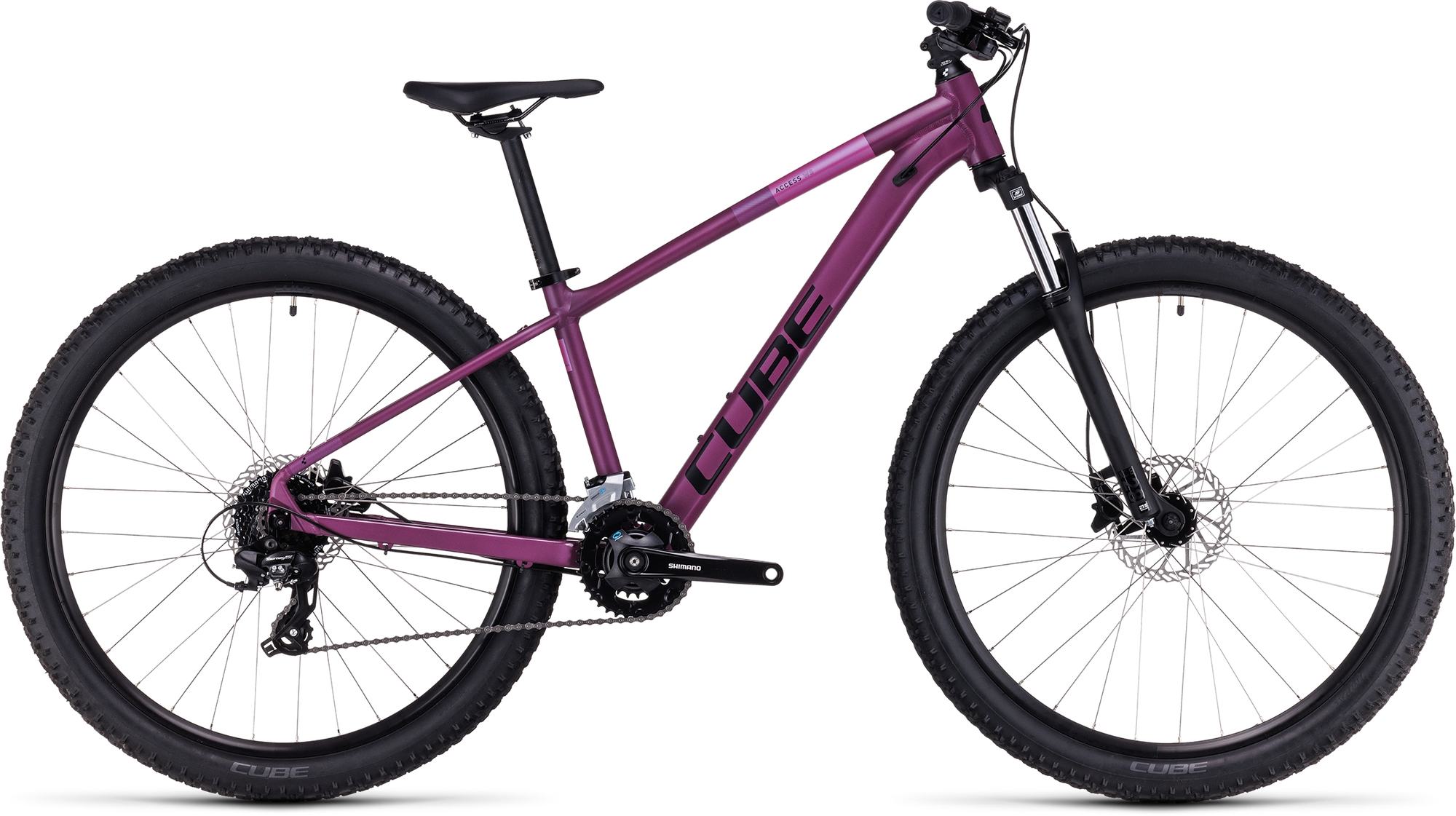 CUBE ACCESS WS DARKPURPLE/PINK