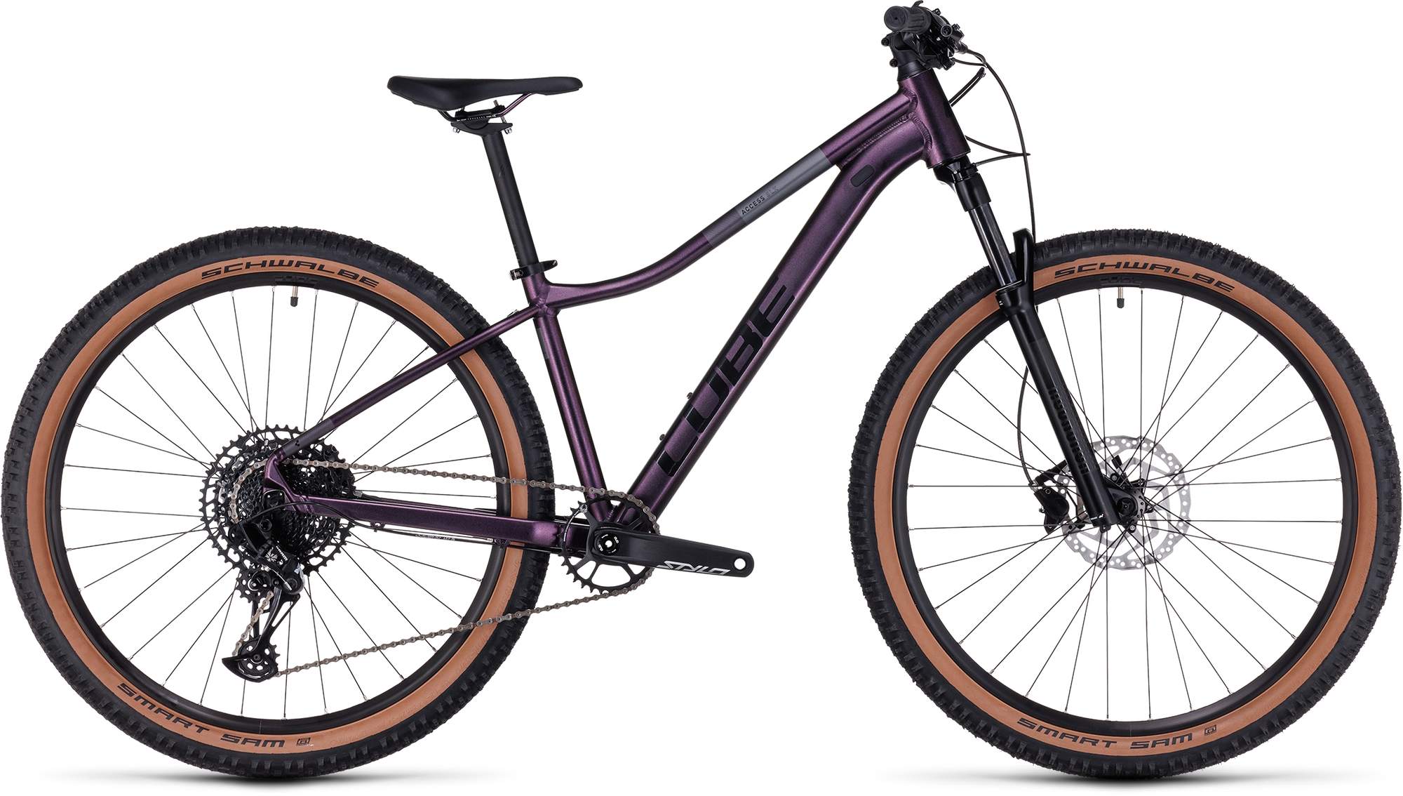 CUBE ACCESS WS SLX SHIFTPURPLE/BLACK