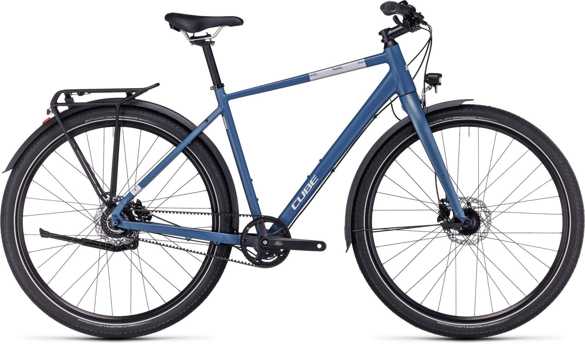CUBE TRAVEL PRO DENIM/SILVER