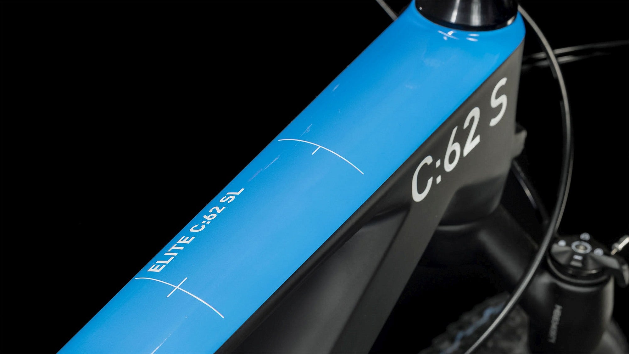 CUBE ELITE C:62 SLX ROOKIE CARBON/BLUE/RED