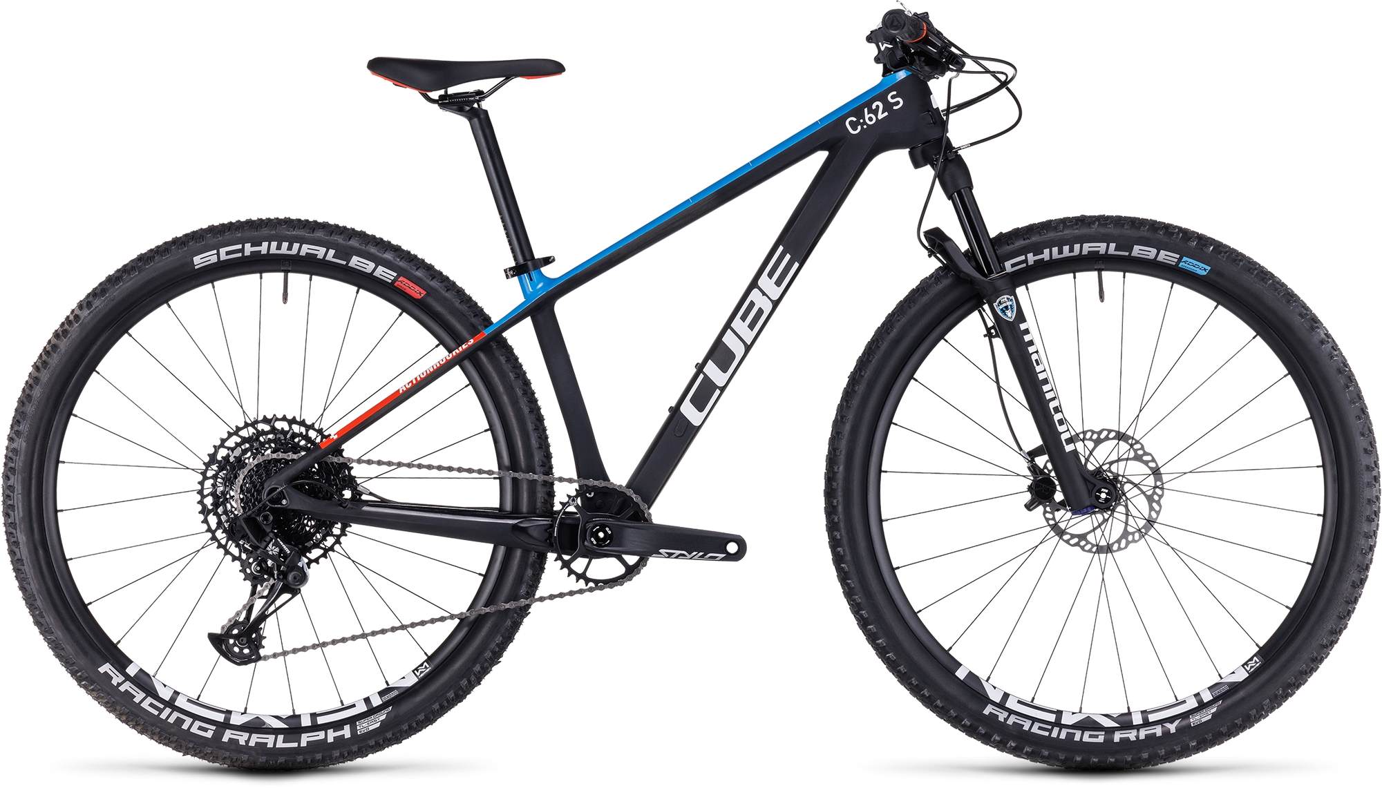 CUBE ELITE C:62 SLX ROOKIE CARBON/BLUE/RED