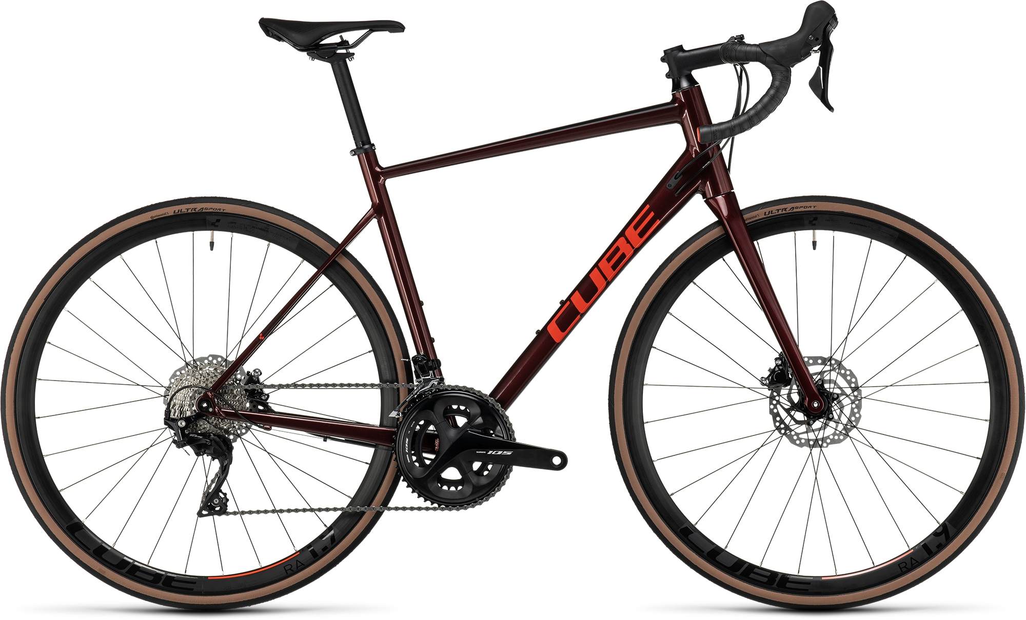 CUBE ATTAIN SLX DEEPRED/RED