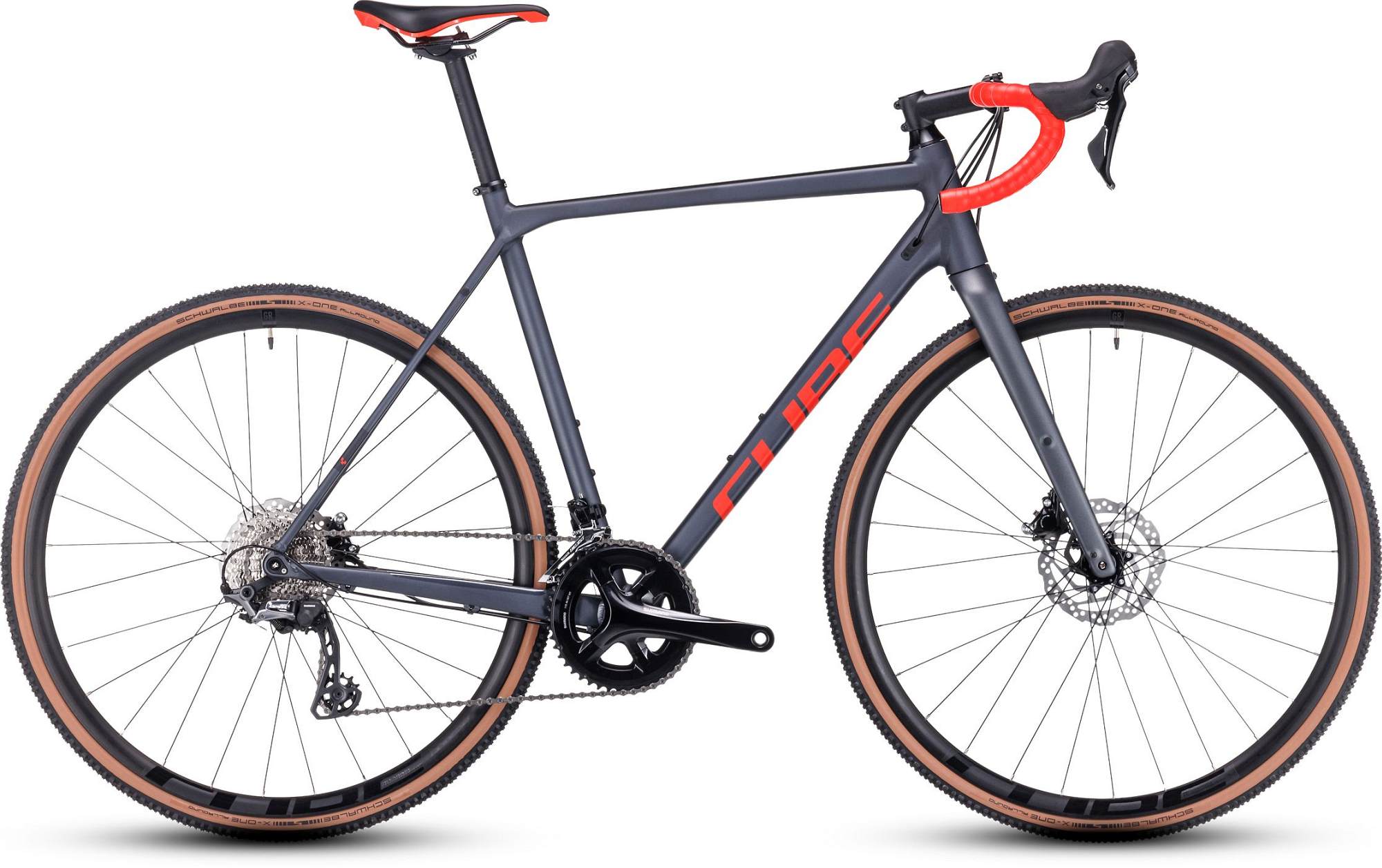 CUBE CROSS RACE PRO GREY/RED