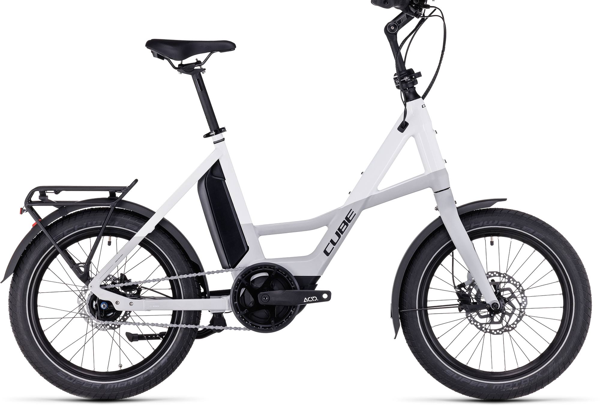 CUBE COMPACT HYBRID 500 GREY/WHITE