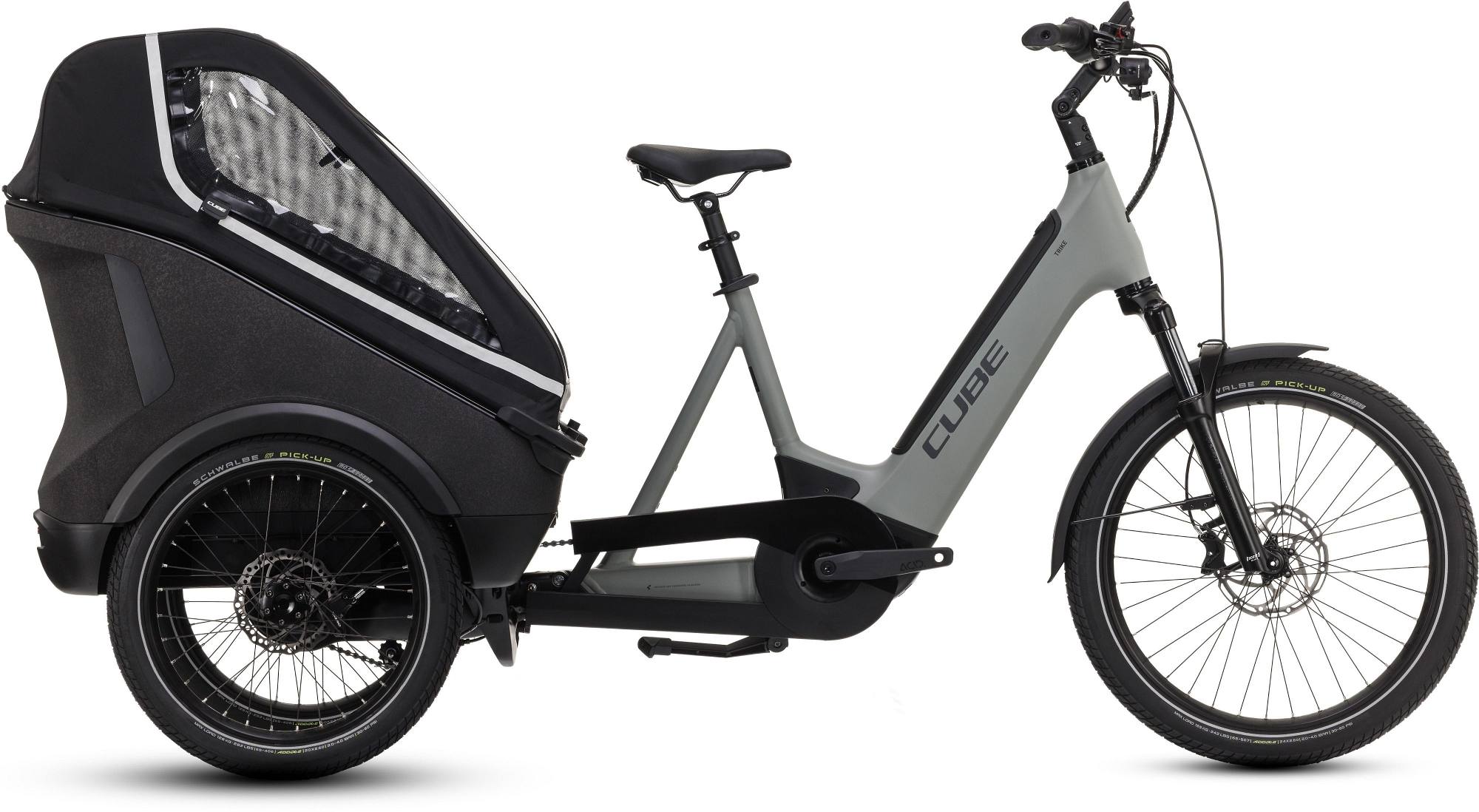 CUBE TRIKE HYBRID FAMILY 750 SWAMPGREY/BLACK