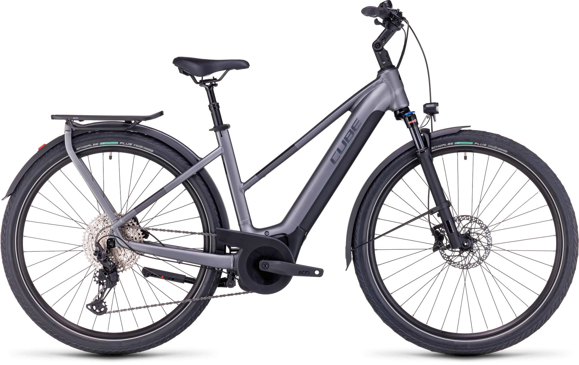 CUBE TOURING HYBRID EXC 625 GREY/METAL