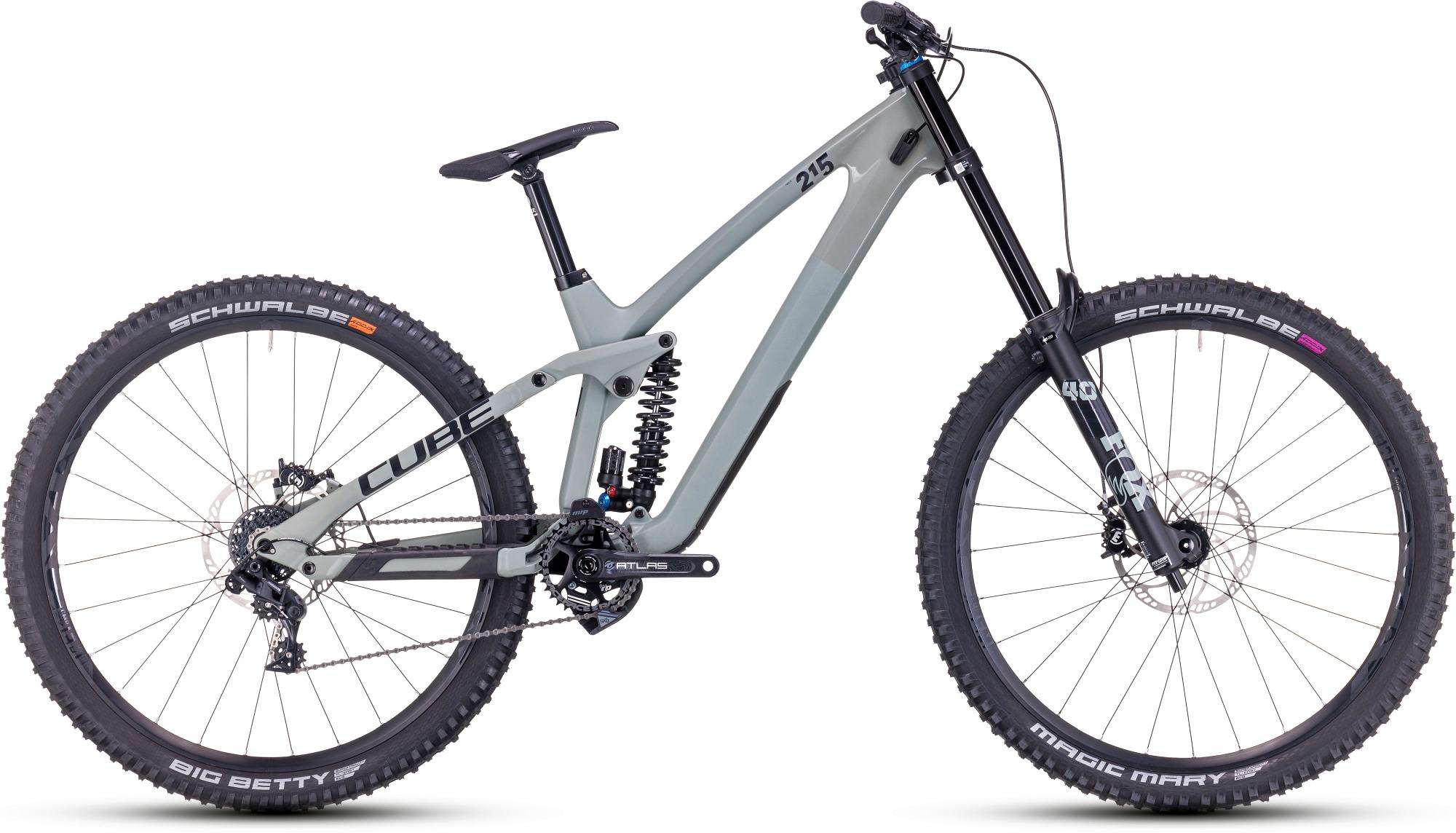CUBE TWO15 HPC SLX 29 SWAMPGREY/BLACK