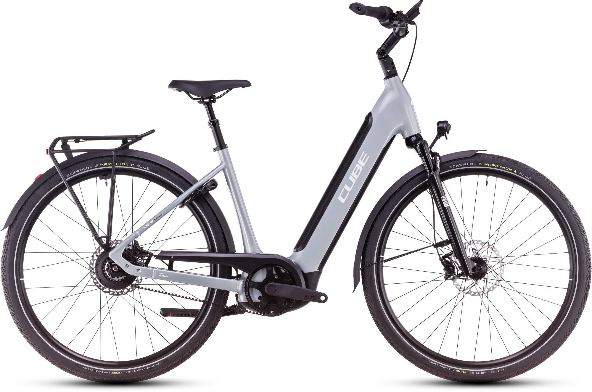CUBE SUPREME HYBRID DELUXE SLX 625 POLARGREY/WHITE