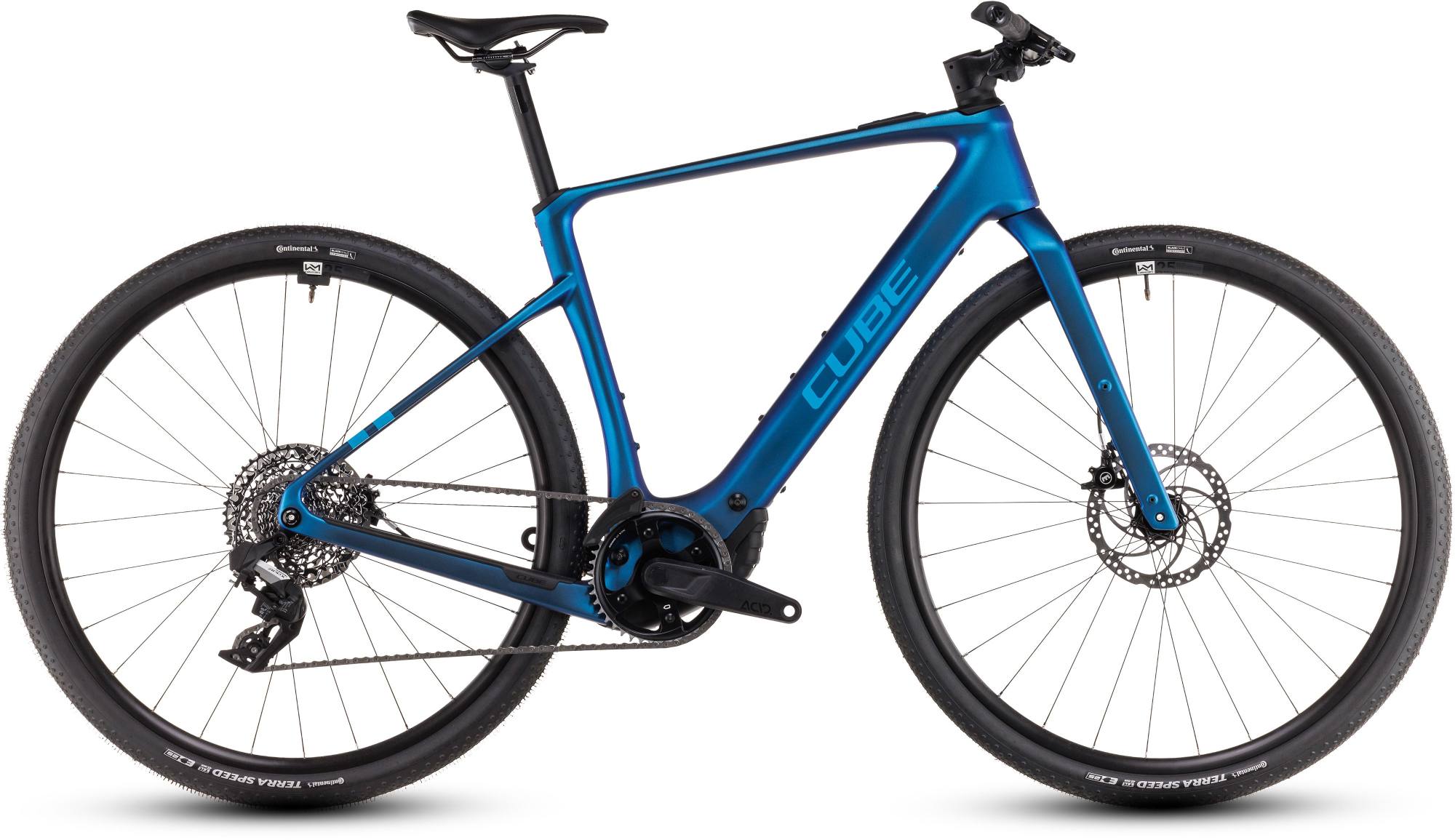 CUBE NULANE HYBRID C:62 SLX 400X NEBULA/BLUE