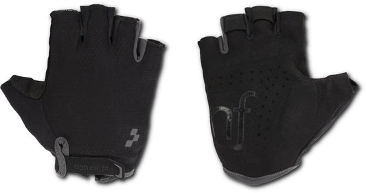 Natural Fit Gloves Short Finger Blackline