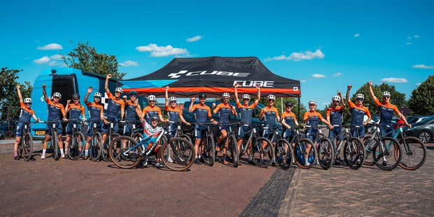TEAMNL SHORTTRACK VERKENT NIEUW TERREIN OP CUBE MOUNTAINBIKES