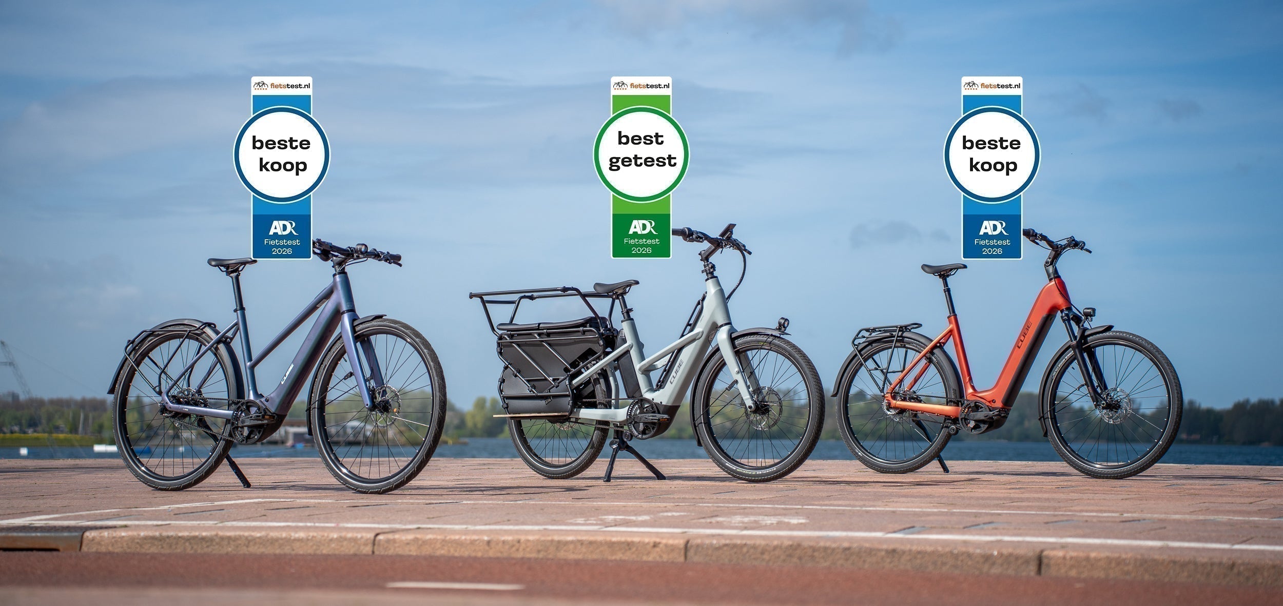CUBE WINT DRIE PRIJZEN IN ADR FIETSTEST 2026
