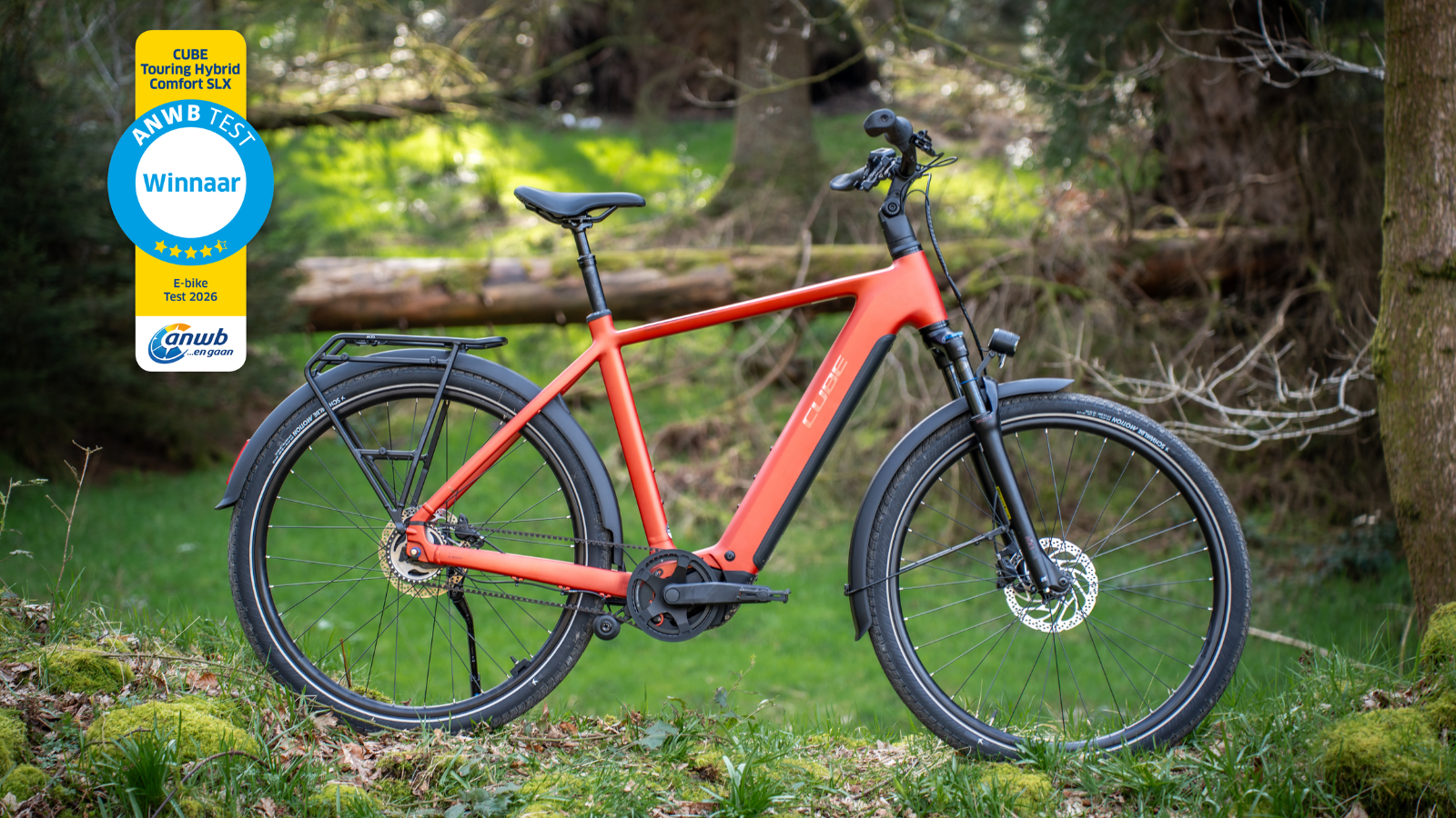 CUBE TOURING HYBRID COMFORT SLX 800 WINT ANWB E-BIKE TEST