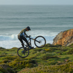 CUBE mtb banden in actie