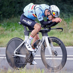 CUBE racefiets banden in actie