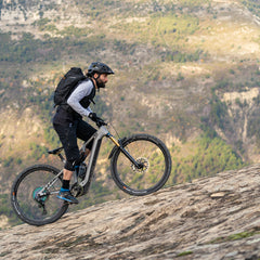CUBE elektrische mountainbike in actie