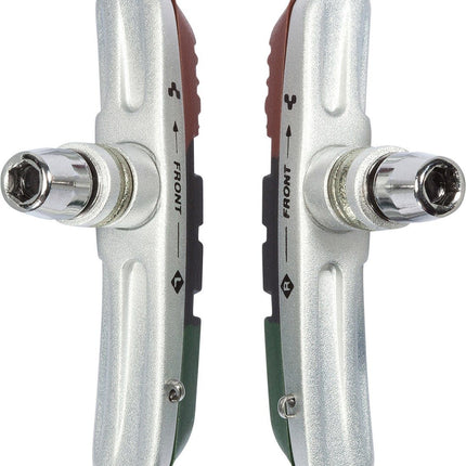 CUBE Brake Pad 2-Piece V-Brake Shoes Triple Color