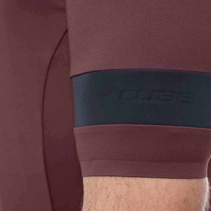 Cube Blackline Jersey S/S Dark Red