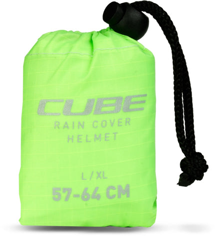 CUBE HELMET RAIN COVER GREEN