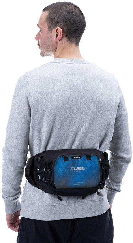 CUBE HIP BAG VERTEX 3 X ACTIONTEAM TOPAS BLUE