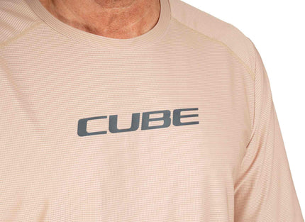 CUBE FUNCTIONAL SHIRT S/S BEIGE