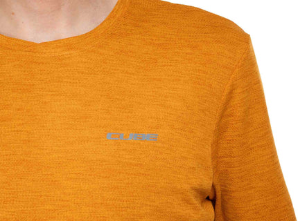CUBE GRAVEL JERSEY S/S MUSTARD