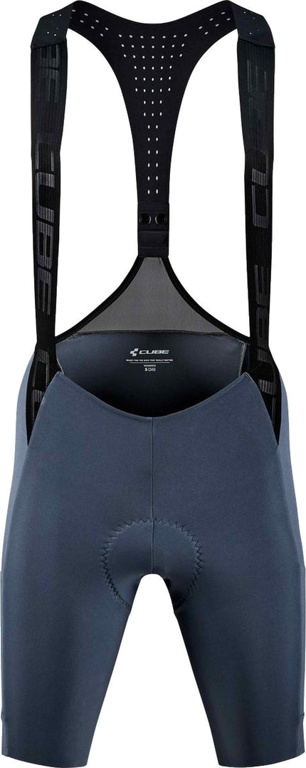 CUBE GRAVEL WS BIB SHORT CARGO DARK BLUE