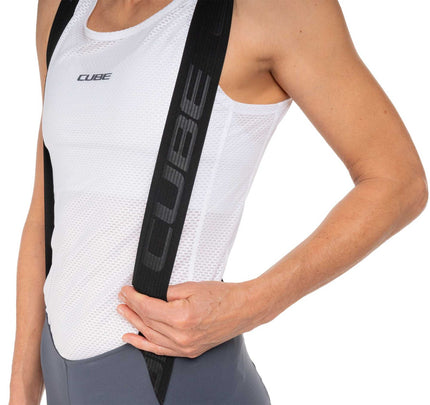 CUBE GRAVEL WS BIB SHORT CARGO DARK BLUE