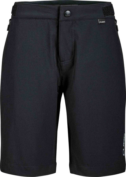 CUBE MTB BAGGY SHORT ROOKIE BLACK