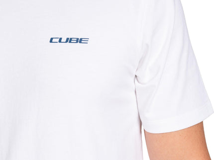 CUBE ORGANIC T-SHIRT SUNSET WHITE