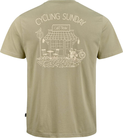 CUBE ORGANIC T-SHIRT CYCLING SUNDAY GTY FIT SAGE GREEN