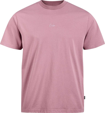 CUBE ORGANIC T-SHIRT SCRIPT GTY FIT LAVENDER
