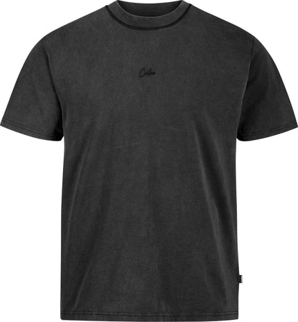 CUBE ORGANIC T-SHIRT SCRIPT GTY FIT WASHED GREY
