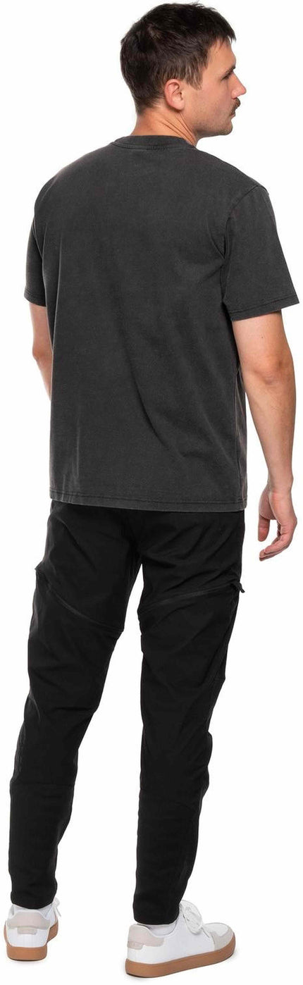 CUBE ORGANIC T-SHIRT SCRIPT GTY FIT WASHED GREY