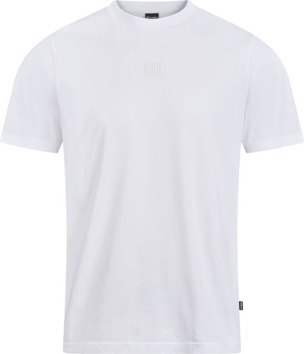 CUBE ORGANIC T-SHIRT EMBOSSED GTY FIT WHITE