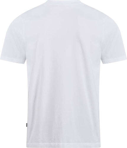 CUBE ORGANIC T-SHIRT EMBOSSED GTY FIT WHITE