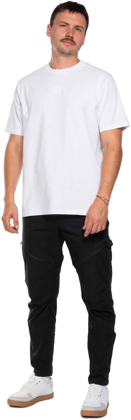 CUBE ORGANIC T-SHIRT EMBOSSED GTY FIT WHITE